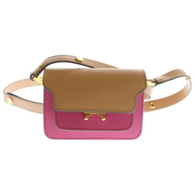 Trunk Bag mini トランク レザー ショルダーバッグ マルチ M00998 LV520 Z649M Aランク