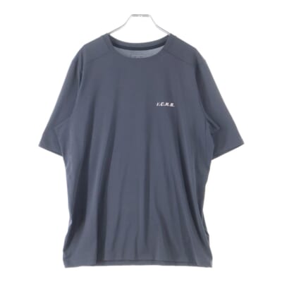 25SS TECH S/S TRAIL TOP テックトレイル フロントロゴ 半袖Tシャツ カットソー グレー FCRB-250055 Bランク