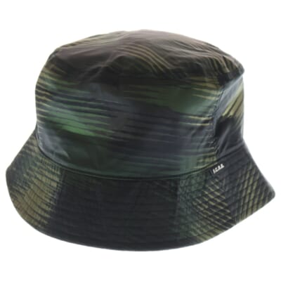25SS SPEED CAMO HAT スピードカモハット ウッドランド柄 ナイロンバケットハット 帽子 カーキ/ブラック FCRB-250029 Aランク