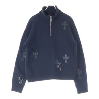 クロムハーツ RACING セメタリーパッチ付き裏地ボアナイロンジャケット