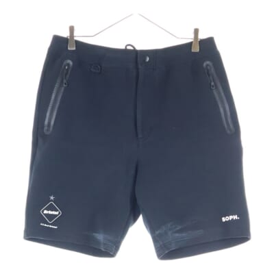 21SS SWEAT TRAINING SHORTS スウェットトレーニング ショーツ ハーフパンツ ブラック FCRB-210025 Bランク