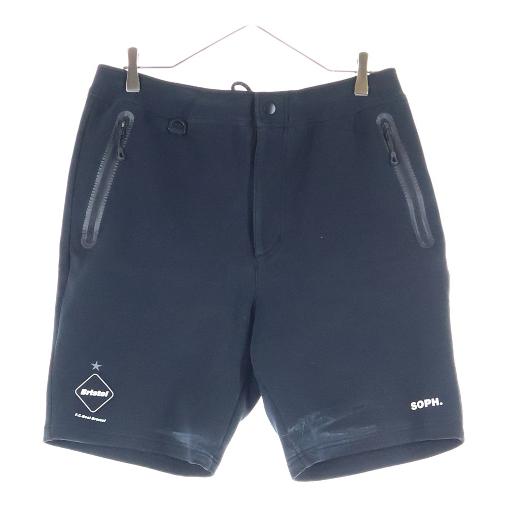 21SS SWEAT TRAINING SHORTS スウェットトレーニング ショーツ ハーフパンツ ブラック FCRB-210025 Bランク