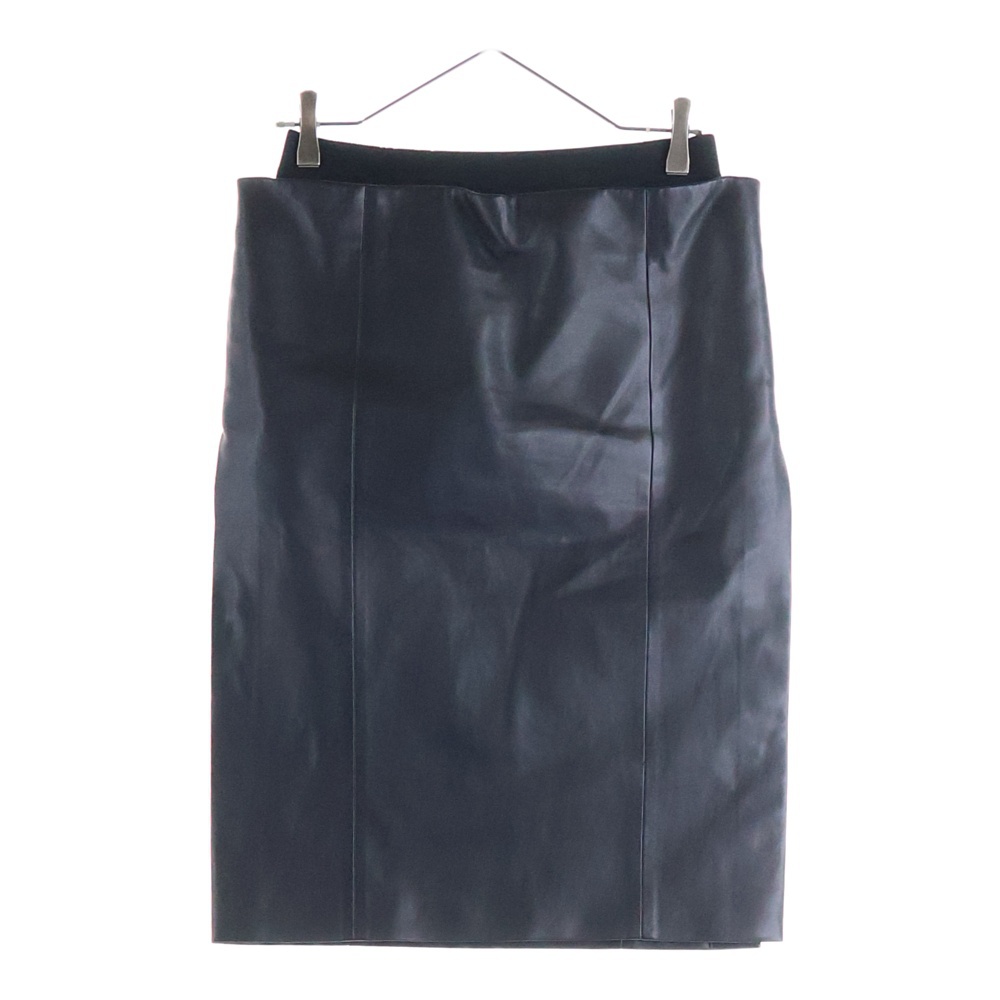 23SS Faux Leather Skirt フェイク レザー スカート レディース ブラック 23-06498 Bランク