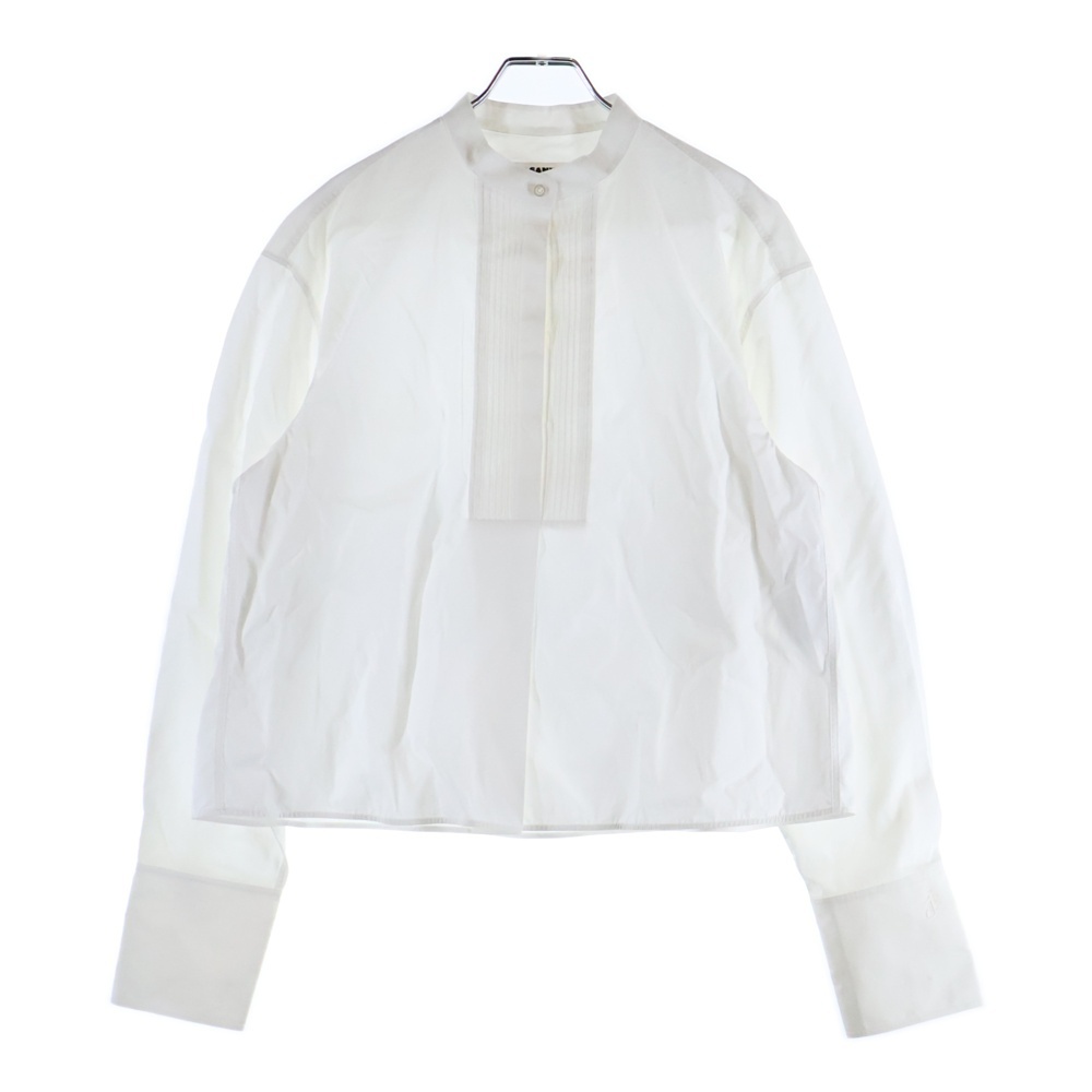 BAND COLLAR SHIRT 3B バンドカラー 長袖シャツ ブラウス レディース ホワイト J05DL0004 J45001 Bランク