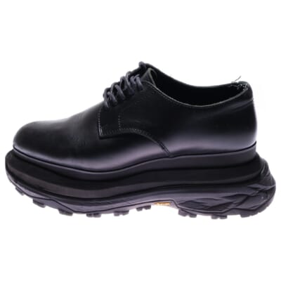 Oxford Shoes オックスフォードシューズ レザー 厚底 ブラック 23-03226M Bランク