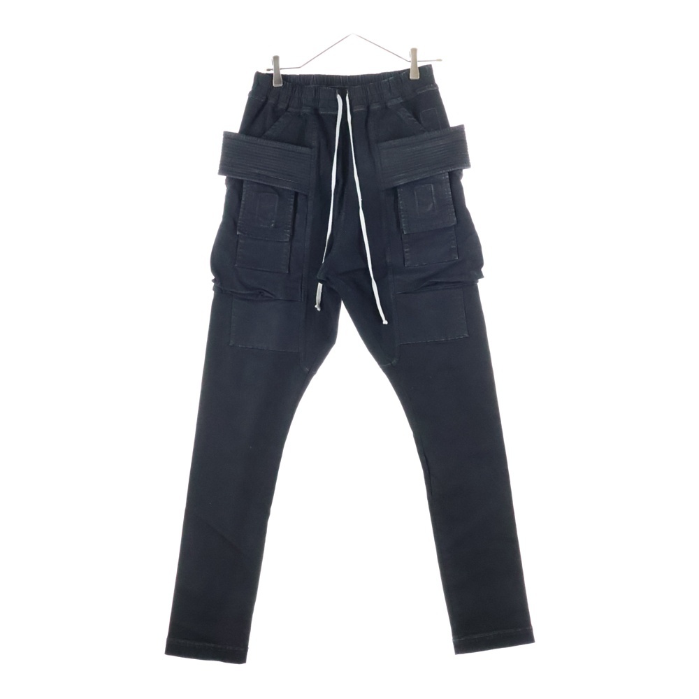 24SS CREATCH CARGO PANTS IN BLACK STRETCH DENIM リーチカーゴパンツ ブラックストレッチデニム ブラック DU01D1376-SBB Bランク