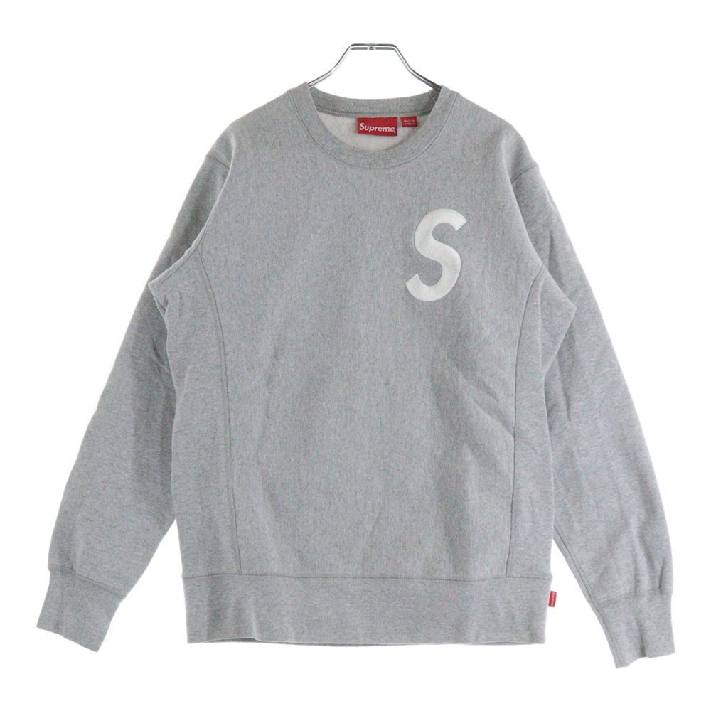 シュプリーム 16AW S Logo Crewneck エス ロゴ クルーネックスウェット 