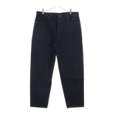 90S VINTAGE 550 RELAXED FIT リラックスドフィット ヴィンテージ テーパードデニムパンツ ブラック 550-0260 Aランク