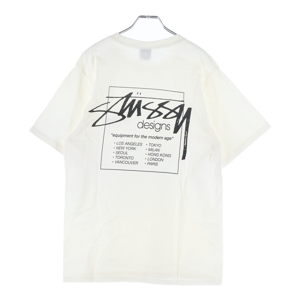 Designs SS Tee デザイン 両面プリント 半袖Tシャツ カットソー ホワイト Bランク