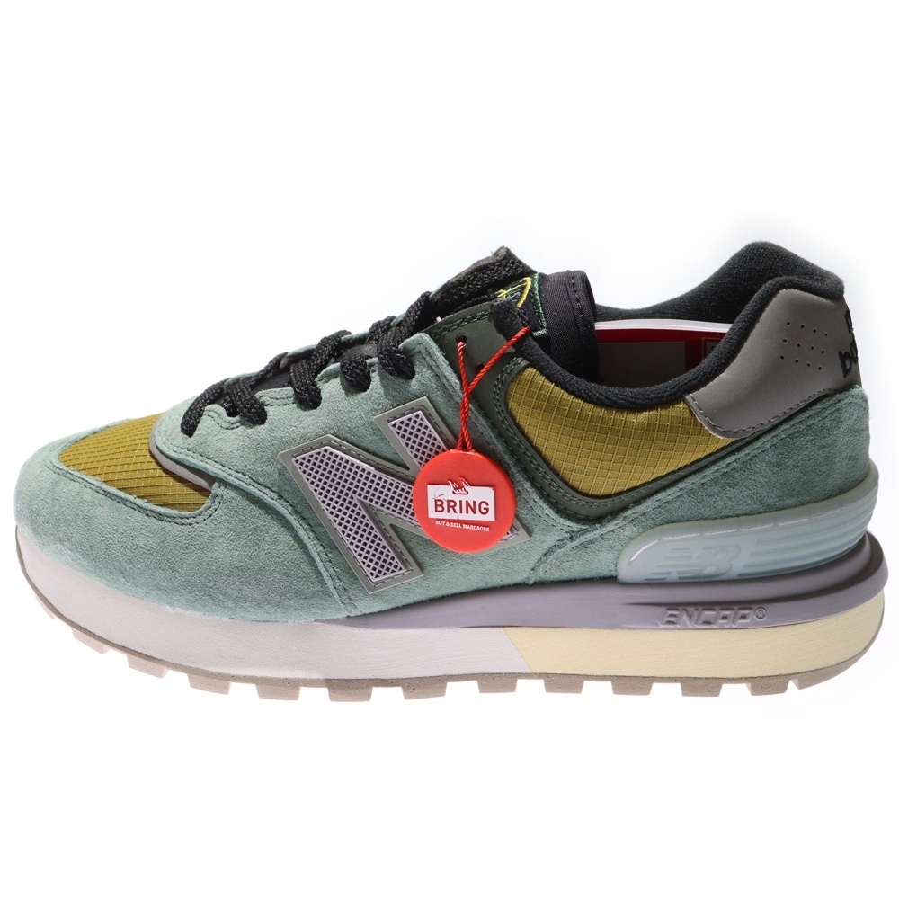【中古】ニューバランス STONE  574 レガシー グリーンクレイ スニーカー US11 29cm U574LGTN ニューバランス ×STONE ISLAND 574 Legacy Green Clay ストーン