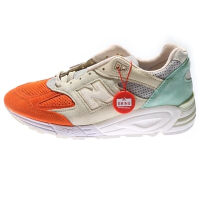 ×KITH M990KV2 Cycladesキス キクラデス スエード ローカットスニーカー ベージュ US9.5/27.5cm Sランク