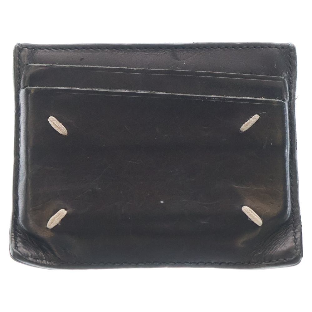 4ステッチ 5スロット カードケース ブラック Bランク