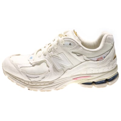 M2002RDC スエード ローカットスニーカー ホワイト US9/27cm Bランク