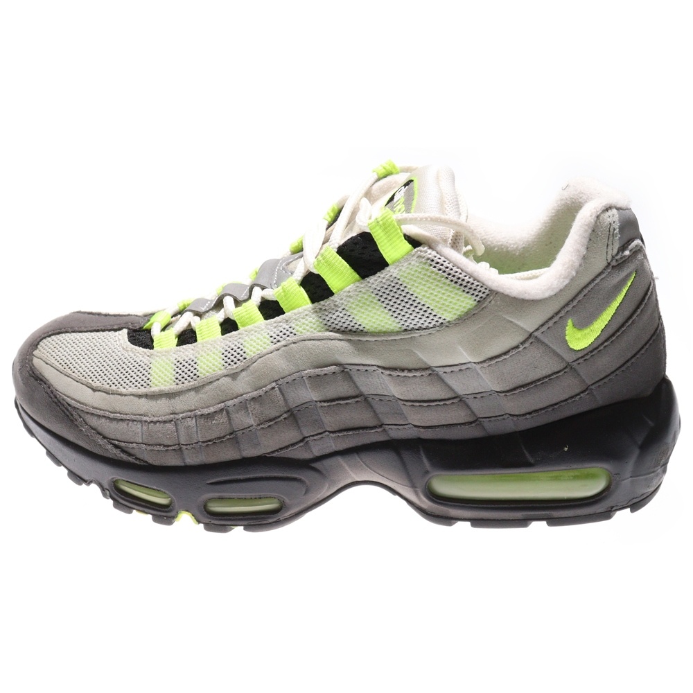 【観賞用2015年製】AIR MAX 95 OG Yellow Gradation エアマックス95 イエローグラデ ローカットスニーカー グレー/イエロー US8.5/26.5cm 554970-071 Bランク