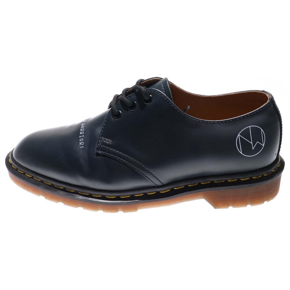 ×UNDERCOVER 3HOLE SHOES アンダーカバー 3ホール レースアップ レザーシューズ ローカットスニーカー ブラック 24960 Aランク