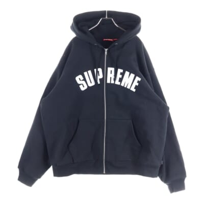 シュプリーム 22SS Demon Zip Up Hooded Sweatshirt デーモンワッペン