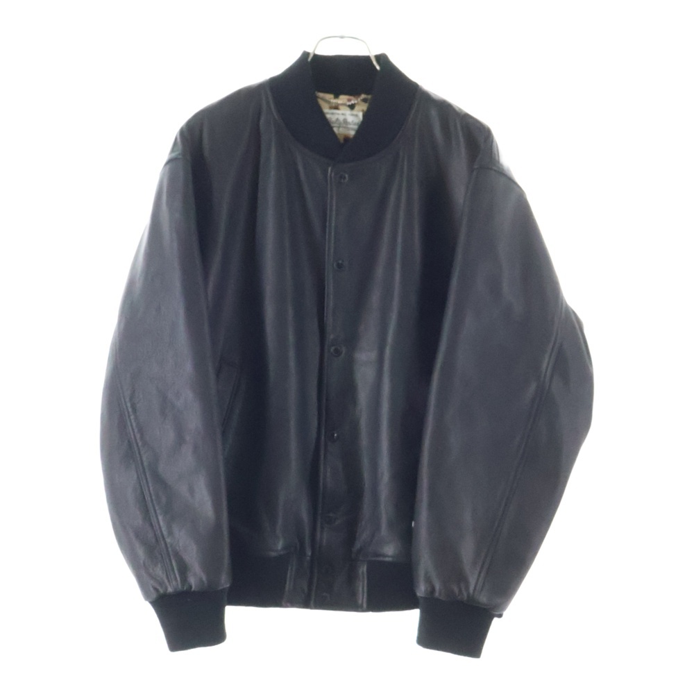 ワコマリア 24SS LEATHER VARSITY JACKET -A- (TYPE-2) カウハイド