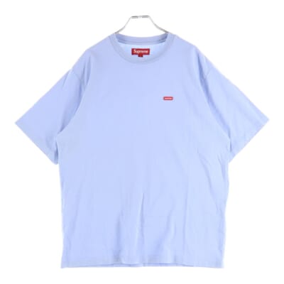 25SS Small Box Tee スモールボックスロゴ クルーネック 半袖Tシャツ カットソー ブルー Aランク