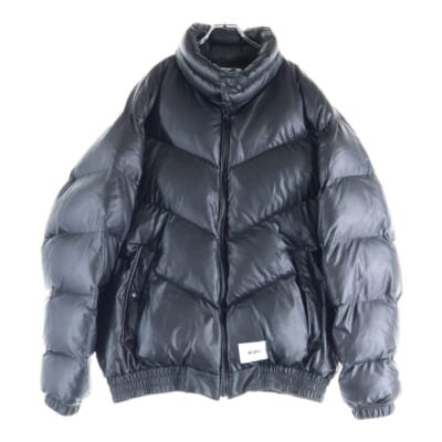 21AW TTL/JACKET/SYNTHETIC シンセティックレザー 中綿 ジャケット ブラック 212BRDT-JKM02 Bランク