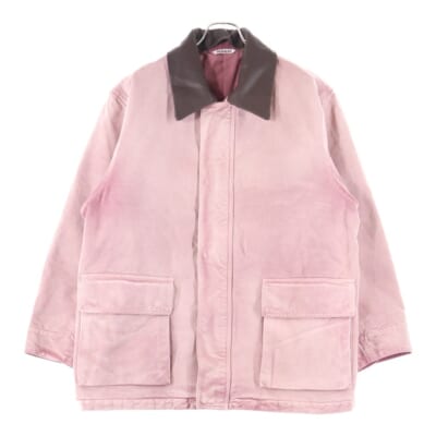 25AW PRODUCT DYED ORGANIC COTTON DUCK BLOUSON オーガニックコットン ダック ブルゾン ジャケット ピンク A25AB01CD Aランク