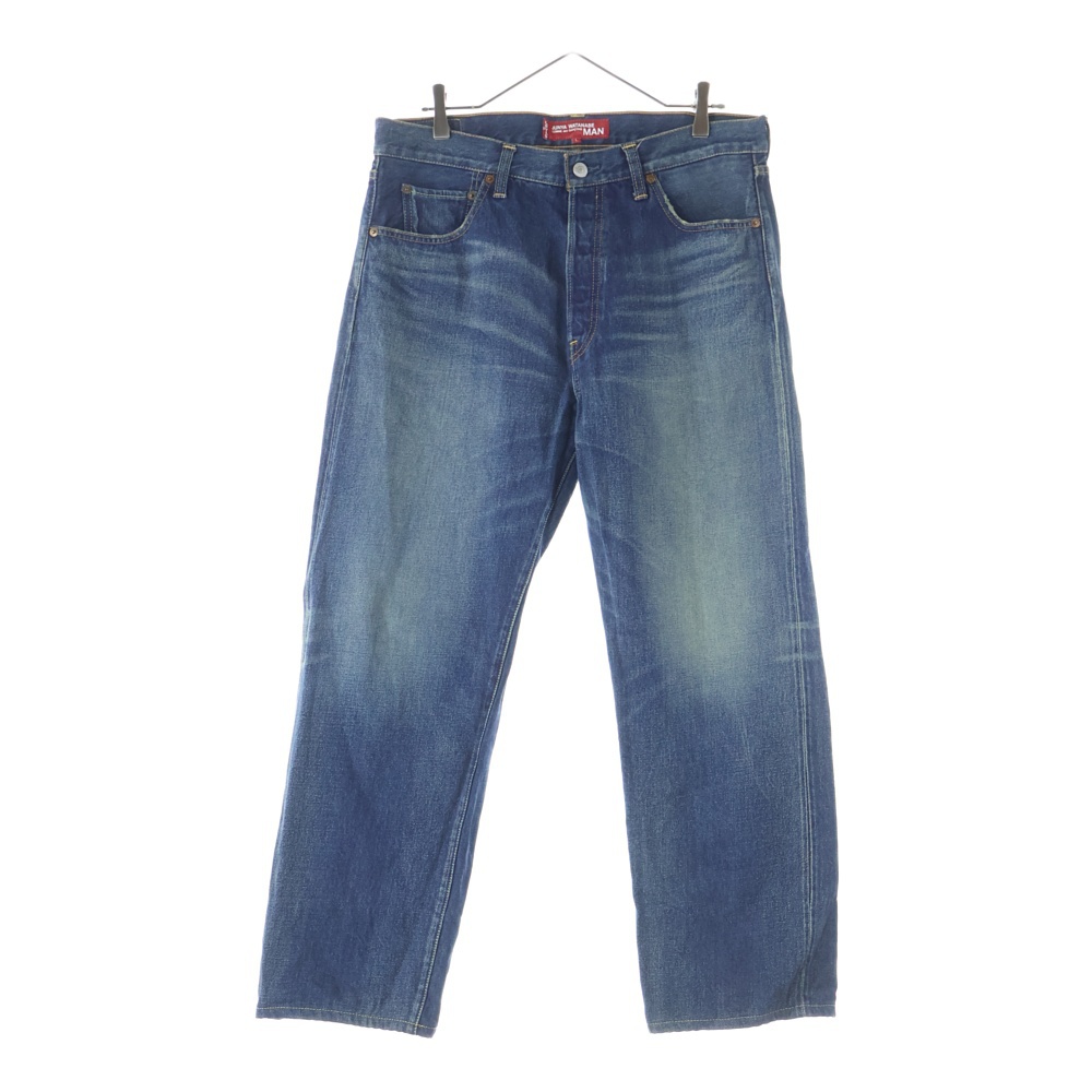 11SS ×Levi's リーバイス ボタンフライ ストレート デニム パンツ インディゴ WG-P209 AD2010 Bランク