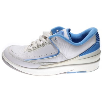 AIR JORDAN 2 RETRO LOW UNIVERSITY BLUE エアジョーダン2 レトロ ロー ユニバーシティブルー ローカットスニーカー ブルー/ホワイト US11/29cm DV9956-104 Bランク