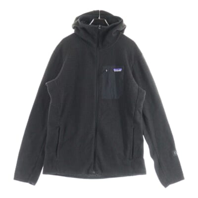 フリース ジップアップジャケット ブラック 40255 Aランク