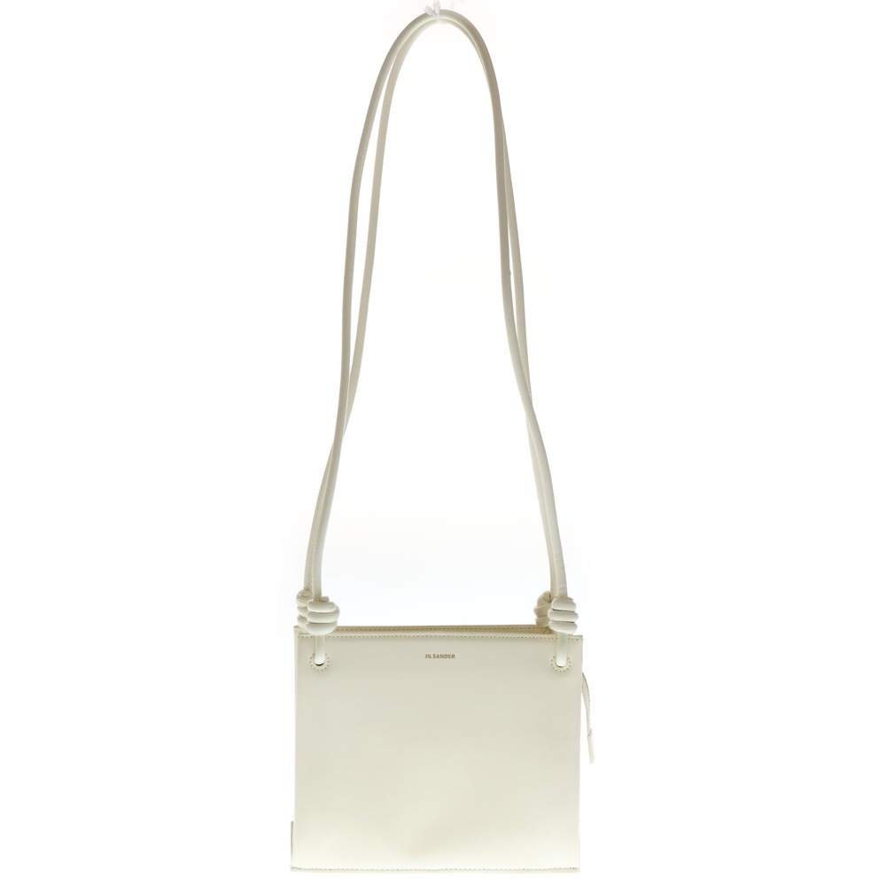 GIRO SMALL ジロ スモール ショルダーバッグ スクエアバッグ カーフレザー ホワイト J07WG0024 Cランク