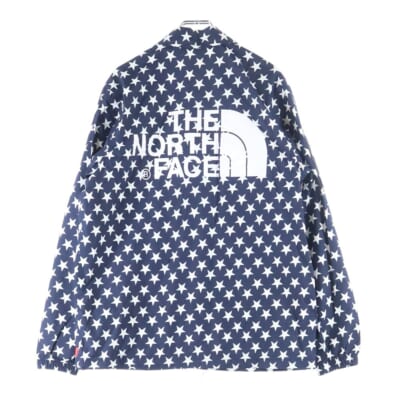 15SS×THE NORTH FACE Packable Coaches Jacket ザノースフェイス パッカブル コーチジャケット スター 星 ネイビー NP01542I Bランク