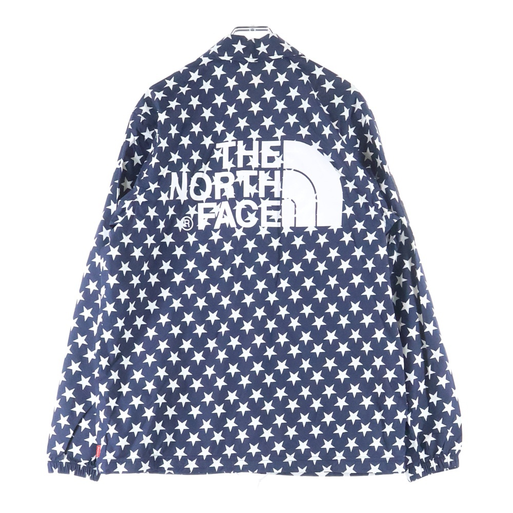 15SS×THE NORTH FACE Packable Coaches Jacket ザノースフェイス パッカブル コーチジャケット スター 星 ネイビー NP01542I Bランク