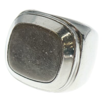 チャンピオンリング スクエア シルバー 指輪 Bランク