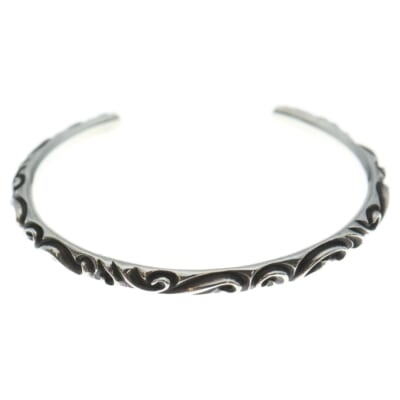 BANGLE SCROLL スクロールバンドバングル ブレスレット シルバー BCA127 Bランク