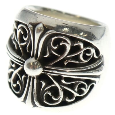 CLASSIC OVAL クラシックオーバルクロス リング シルバー BCA340 Bランク