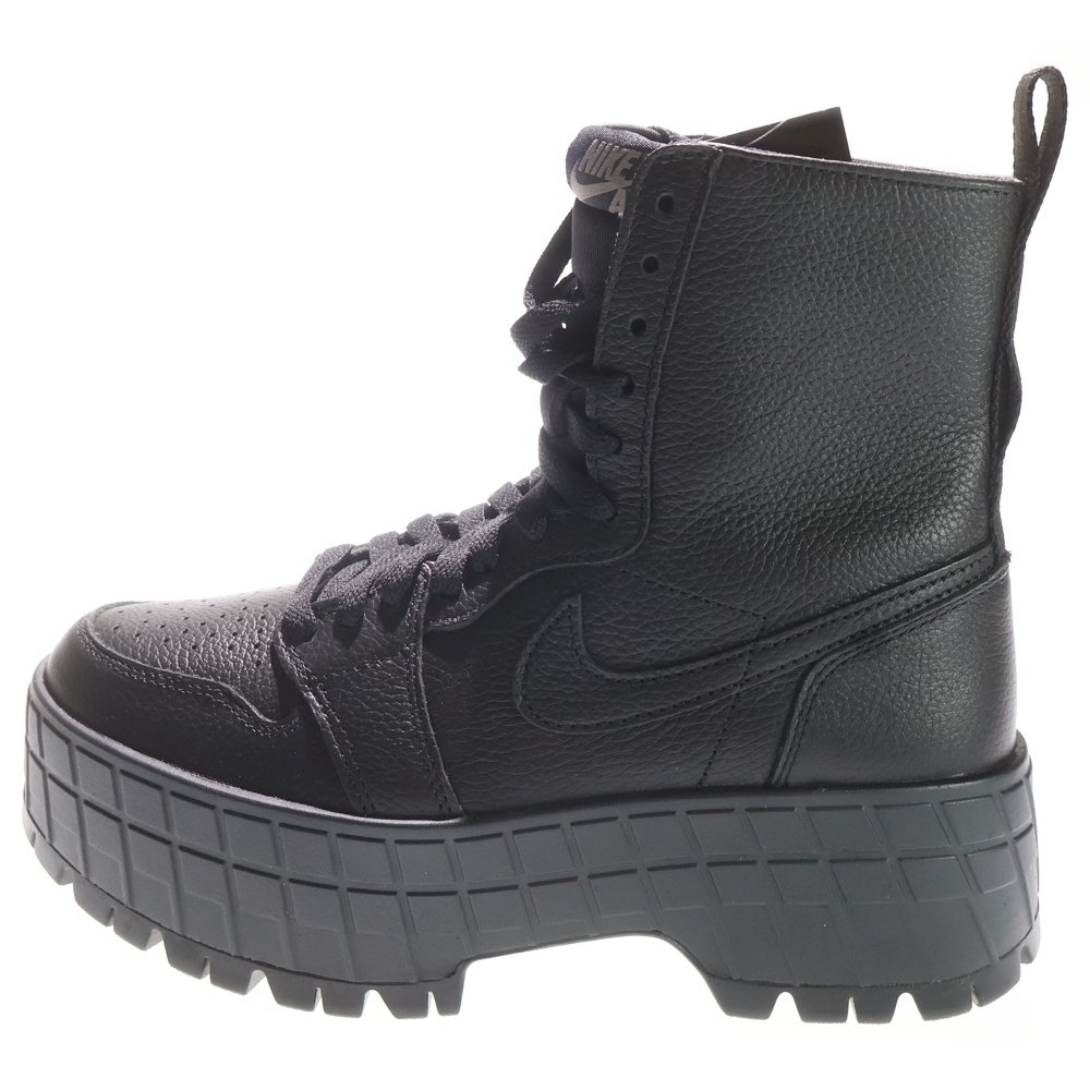 WMNS Air Jordan 1 Brooklyn High Black FJ5737-001 ウィメンズ エアジョーダン1 ブルックリン ハイカットスニーカー ブラック US7/24.0cm Sランク