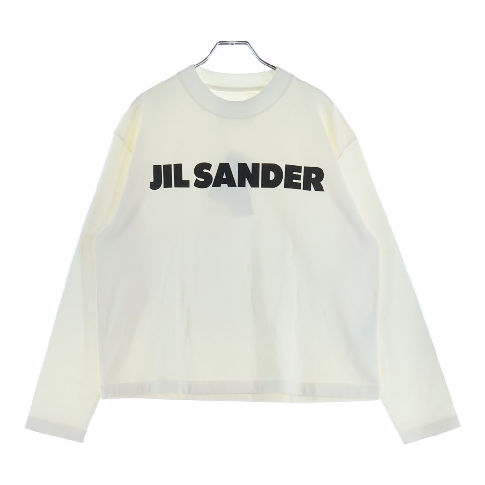LOGO PRINT L/S ロゴ プリント ロング スリーブ 長袖 カットソー ホワイトJ02GC0107 J45148 Bランク