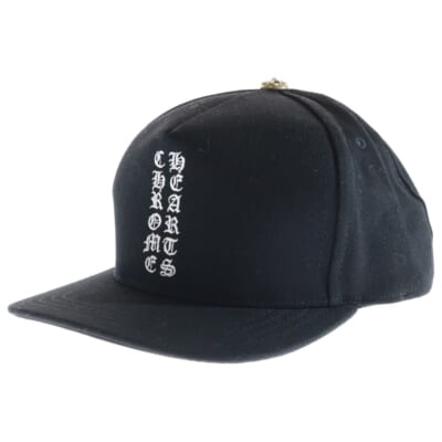 Vertical Logo Hat CHロゴ ベースボールキャップ 帽子 ブラック Aランク