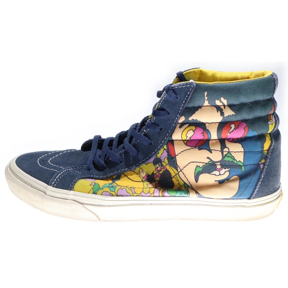 ×ビートルズ イエローサブマリン Sk8-Hi ハイカットスニーカー マルチ US10/28cm Bランク