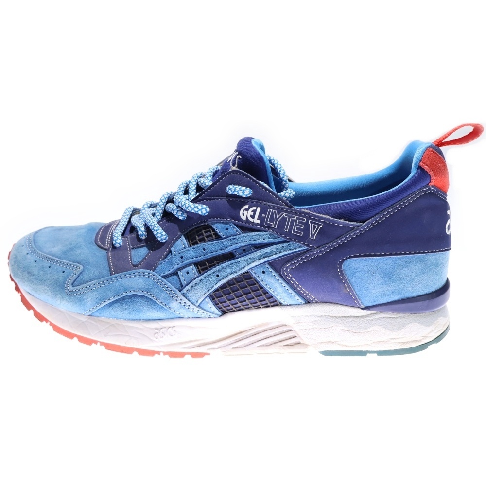 ×mita sneakers GEL-LYTE V TRICO TQ6J4J ミタスニーカーズ ゲルライトスリー トリコ ローカットスニーカー ブルー US10/28cm Cランク