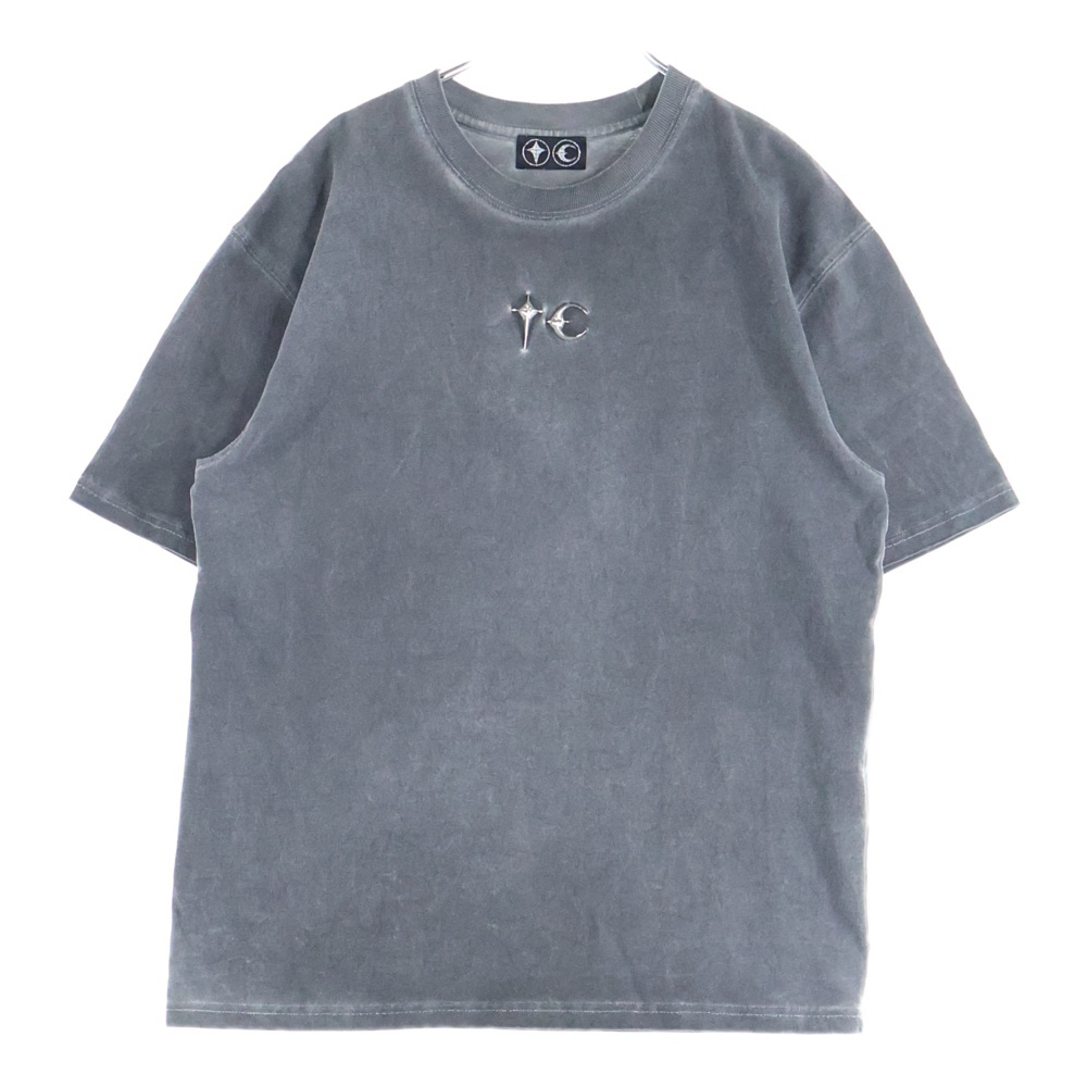 24AW TC BASIC T-SHIRT ロゴ ベーシック 半袖Tシャツ カットソー ブラック TC24TS1503 Bランク