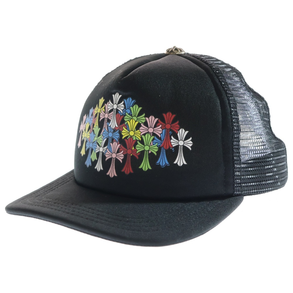 クロムハーツ キャップ マルチセメタリークロス クロムハーツ MULTI COLOR SEMETERY CROSS TRUCKER CAP マルチ