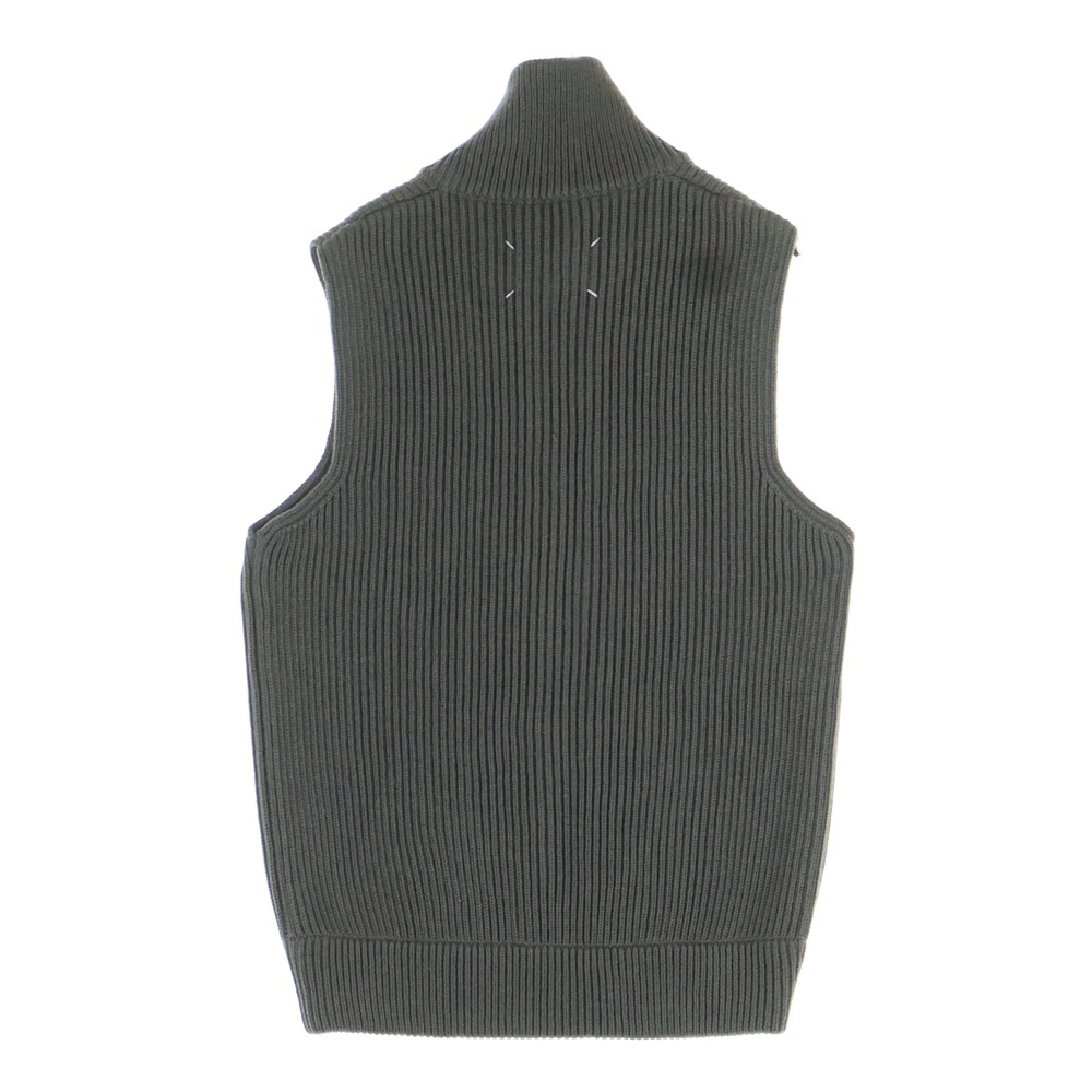 ピー子　マルタンマルジェラ　ニットロングベスト ピー子様専用 マルタンマルジェラ ニットロングベスト - メルカリ