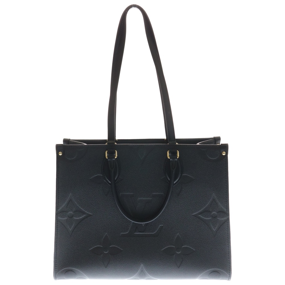 モノグラム アンプラント オンザゴー MM M45595 トートバッグ ブラック Bランク