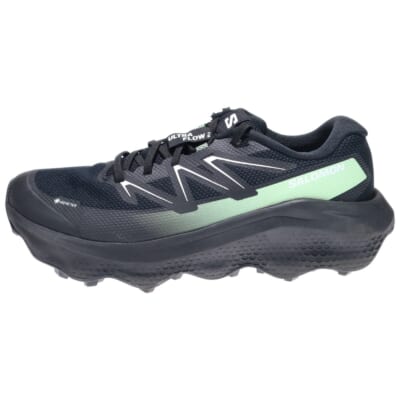 ULTRA FLOW 2 GORE-TEX 479814 ゴアテックス トレイルランニングシューズ ブラック US8.5/26.5cm Aランク