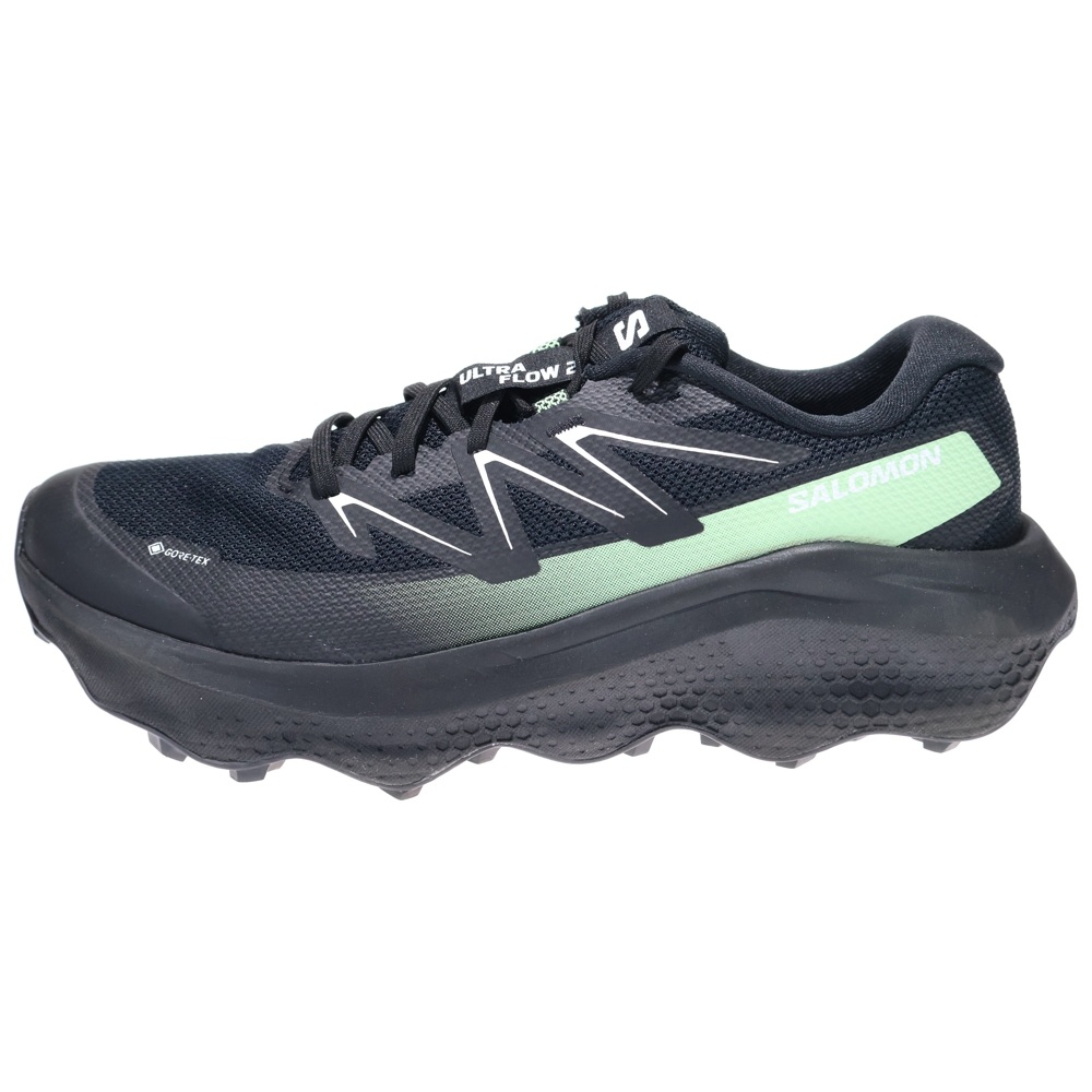 ULTRA FLOW 2 GORE-TEX 479814 ゴアテックス トレイルランニングシューズ ブラック US8.5/26.5cm Aランク