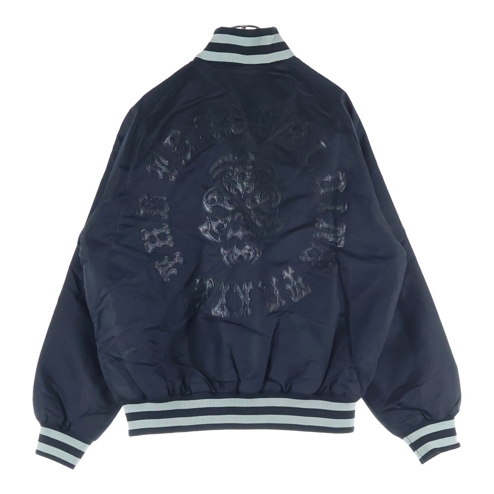 17SS ×BLACK SENSE MARKET NYLON RIB JKT ×ブラックセンスマーケット限定 ボルネオスカル ナイロン リブ ジャケット ブルゾン ブラック Aランク