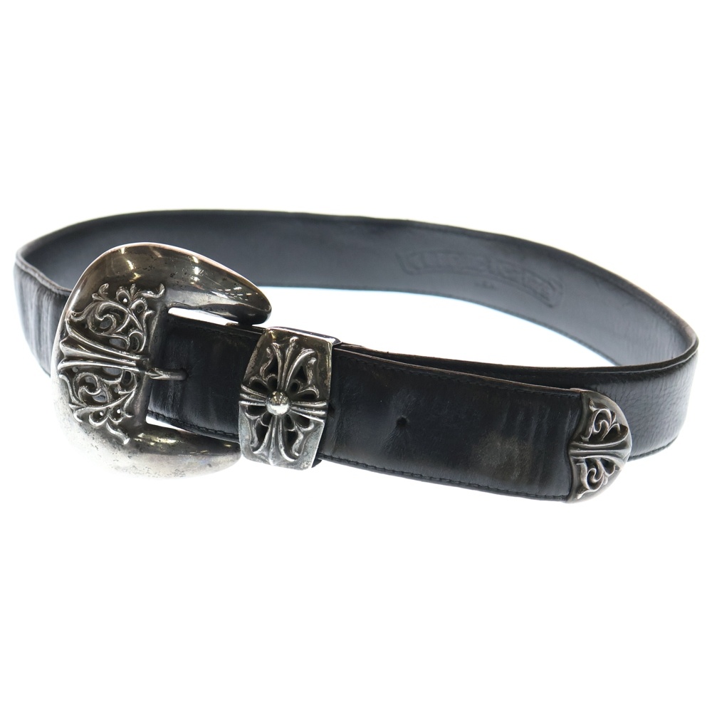 BLT ROLLER 3PC1.5inch 3PCローラーバックル レザーベルト シルバー BCA357 Bランク