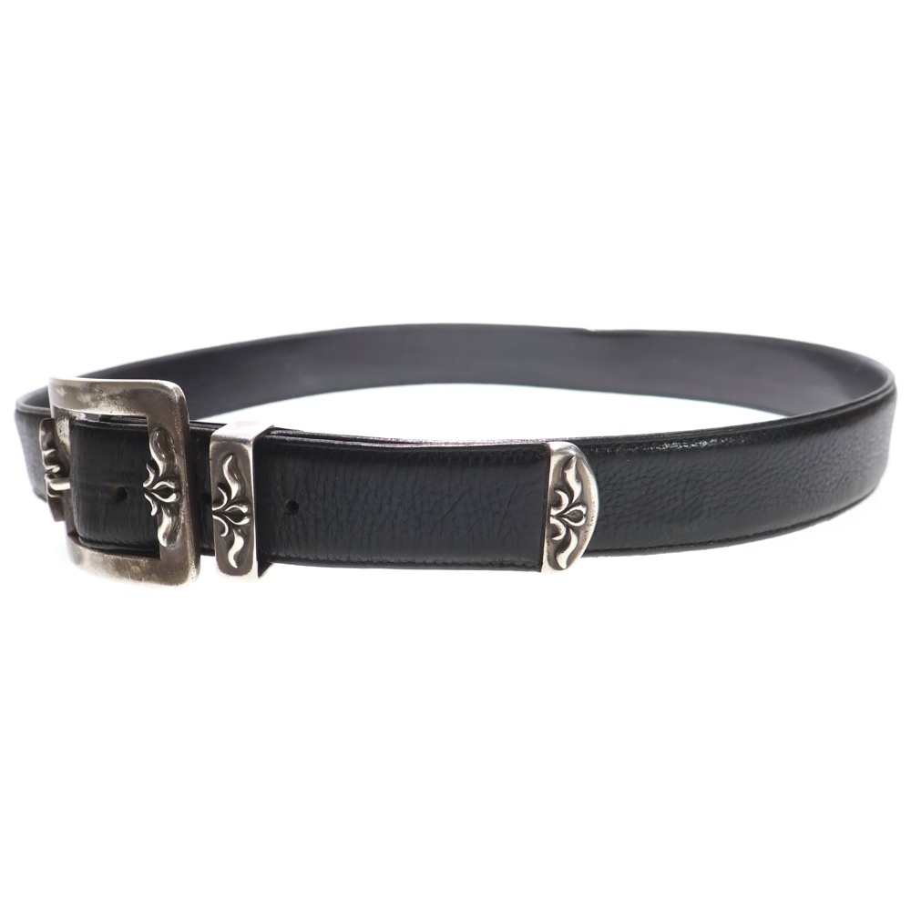 BLT 3PC OTJ 1.5 フィリグリー OTJバックル レザーベルト シルバー/ブラック Bランク