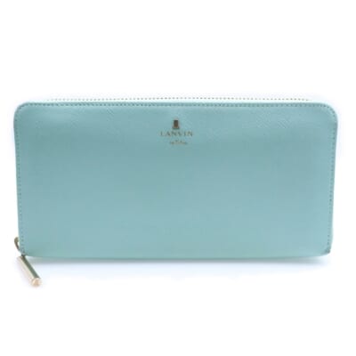 リュクサンブール ラウンドファスナー ウォレット 長財布 グリーン 480119 Bランク