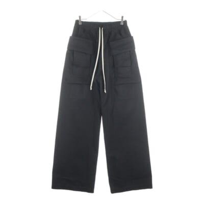24AW CREATCH WIDE CARGO DRAWSTRING PANTS DU02D2394-TW クリーチ ワイドカーゴ ドローストリング パンツ ブラック Bランク