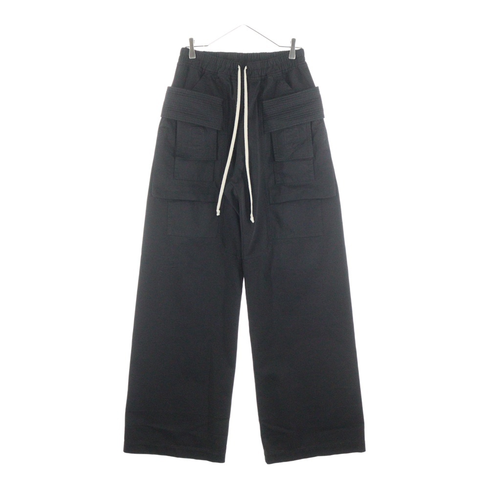 24AW CREATCH WIDE CARGO DRAWSTRING PANTS DU02D2394-TW クリーチ ワイドカーゴ ドローストリング パンツ ブラック Bランク